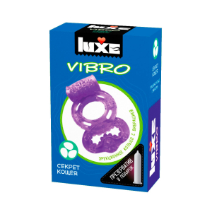 Виброкольцо Luxe VIBRO Секрет кощея