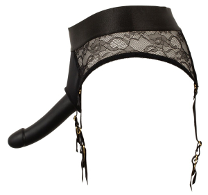 Страп-он комплект с кружевными трусами 500500ON