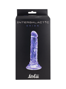 Прозрачный дилдо Intergalactic Orion Purple 7085-02lola