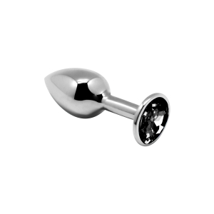 Анальная пробка Mini Metal Butt Plug Anal Pleasure Black S 70089AL