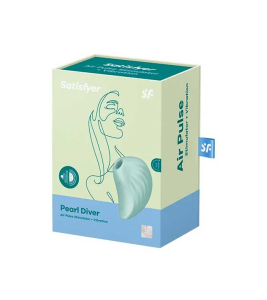 Вакуумный массажер Satisfyer Pearl Diver mint 037233SA