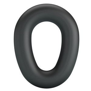 Эрекционное кольцо из силикона растягивающееся черное CRAZY BULL BI-210243