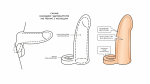 Фаллоудлинитель с кольцом Cock Next 692403ru