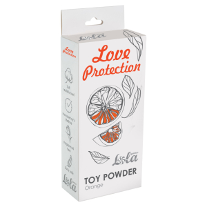 Пудра для игрушек ароматизированная Love Protection Orange 30g 1829-01Lola