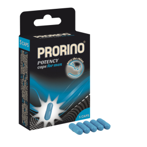 Возбуждающие капсулы для Мужчин Ero Black Iine PRORINO Potency 5 шт. 78404
