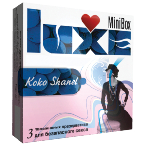 Презервативы Luxe Mini Box Коко шанель №3