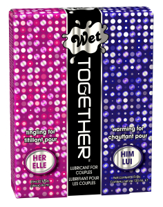 Набор из 2 лубрикантов Wet together 60*60mL 33022wet