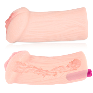 Мастурбатор KOKOS Elegance 001 с вибрацией телесный TPR M01-03-001V