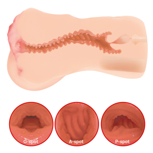 Мастурбатор Hanna Onahole Edition 002 телесный TPE с вибрацией KOKOS M01-003-11DEV