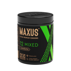 Презервативы микс трех видов MAXUS X-Edition 12 шт 5925мх