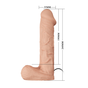 Страпон с вибрацией Baile Ultra BW-022083ZR
