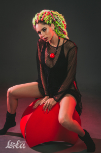 Кляп Party Hard Love Addict Red 1146-02lola