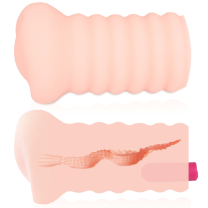 Мастурбатор Lady с вибропулей телесный TPR KOKOS M03-001-02V