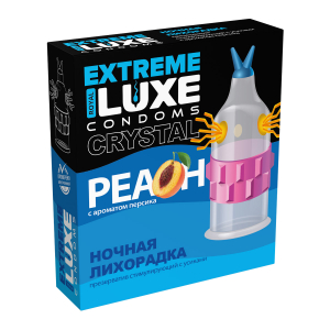 Презервативы Luxe EXTREME Ночная Лихорадка (Персик) 4692lux