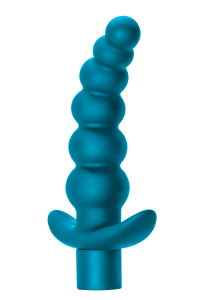 Анальная пробка с вибрацией Spice it up Ecstasy Aquamarine 8009-03Lola