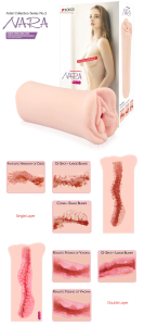 Мастурбатор NARA Artist Collection Series No.2 телесный KOKOS M04-001-005