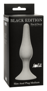 Анальная пробка Slim Anal Plug Medium Grey 4206-03Lola