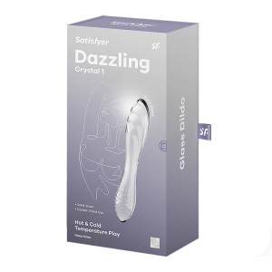 Фаллоимитатор Satisfyer Dazzling Crystal 1 transparent 045658SA