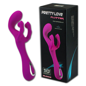 Перезаряжаемый вибратор Pretty Love Flutter BI-014130