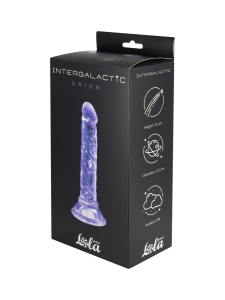 Прозрачный дилдо Intergalactic Orion Purple 7085-02lola