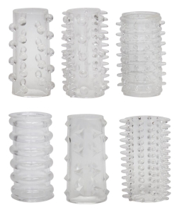 Набор насадок на пенис Red Roses (6 шт) 520055ON