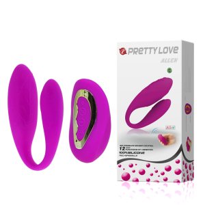 Вибратор для двоих Pretty Love PURPLE BI-014245
