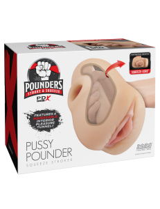 Мастурбатор с вибрацией Pussy Pounder Pipedream RD43521PD