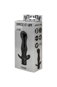 Анальная пробка с вибрацией Spice it up Teaser Black 8003-01Lola