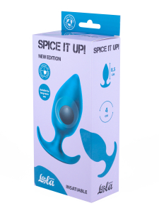 Пробка со смещенным центром тяжести Spice it up Insatiable Aquamarine 8011-03lola