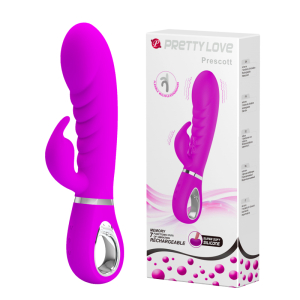 Вибратор Pretty Love Prescott Фиолетовый BI-014635