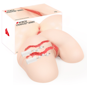 Мастурбатор Vanilla полуторс с вибрацией TPE телесный KOKOS M01-003-13DHV