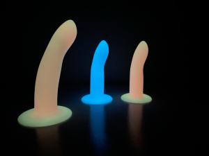 Светящийся в темноте дилдо Techno Light Keeper 5012-01lola
