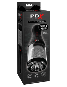 Мастурбатор с вибрацией PDX ELITE Talk Dirty Rotobator Pipedream RD526PD