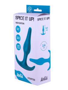 Анальная пробка Spice it up Starter Aquamarine 8007-03lola