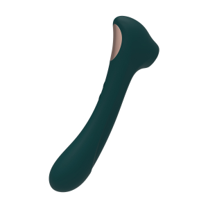 Вакуумный стимулятор New Quiver Teal 11255AL