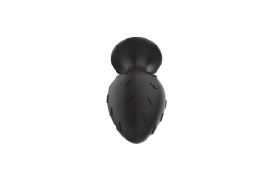 Силиконовая анальная пробка черная S (5.8*2.8cm) 3302-01