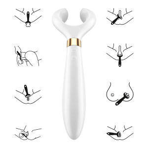 Вибромассажер для Пары Satisfyer Endless Fun White 001043SA