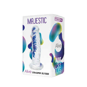 Фаллоимитатор Majestic Jelly Clear 20690AL