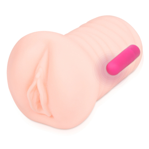 Мастурбатор Lady с вибропулей телесный TPR KOKOS M03-001-02V