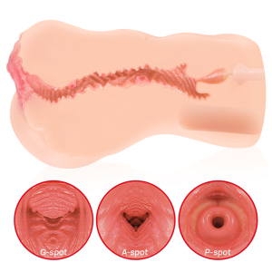 Мастурбатор Adel Onahole Edition 001 телесный TPE с вибрацией KOKOS M01-003-10DEV