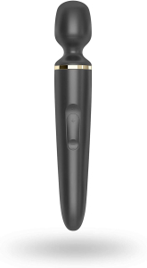 Вибромассажер Satisfyer Wand-er Woman (Black/Gold) 001203SA