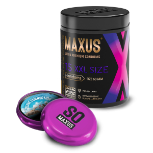 Презервативы MAXUS XXL гладкие №15 6205mx