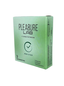 Презервативы с анастетиком Pleasure Lab 3 шт 5448lab