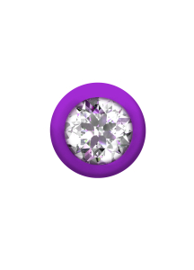 Анальная Цепочка с Кристаллом Emotions Buddy Purple 1400-03lola