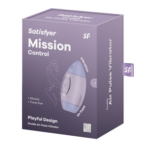 Вакуумный массажер Satisfyer Mission Control violet 06088SA