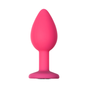 Анальная пробка Emotions Cutie Small Pink black crystal 4011-02Lola