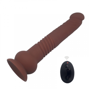 Вибратор Silicone Dong The Commander Brown 170205BrownHW