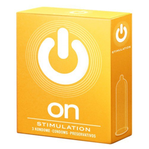 Презервативы ON Stimulation №3 - с точками 54mm 9926on