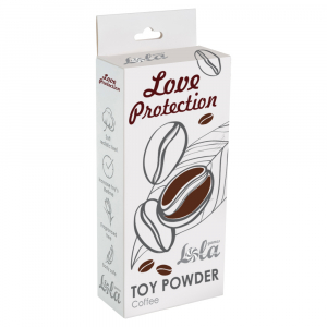 Пудра для игрушек ароматизированная Love Protection Coffee 30g 1828-01Lola