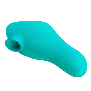 Вакуумный стимулятор Pretty Love Magic Fish Green BI-014453G
